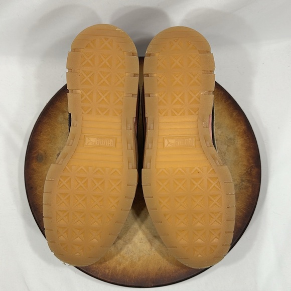 Puma Women’s Mayze Triplex White Pink Brown Tan Gum 384871 01 Shoe Size 9 - Picture 8 of 9